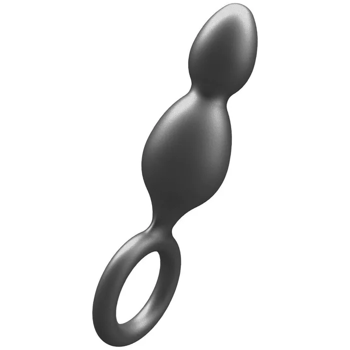 ToyJoy Buttocks The Plugger 2 Balls Metallic Silicone Plug Toy Joy Sex Toys Anal