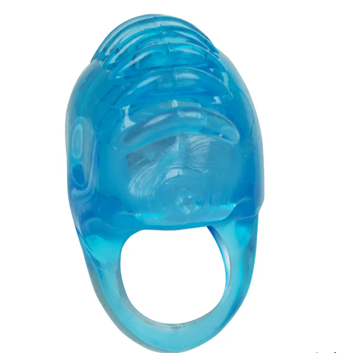 Vibrators CalExotics Foil Pack Vibrating Finger Teaser Blue Vibrators CalExotics Foil Pack Vibrating Finger Teaser Blue