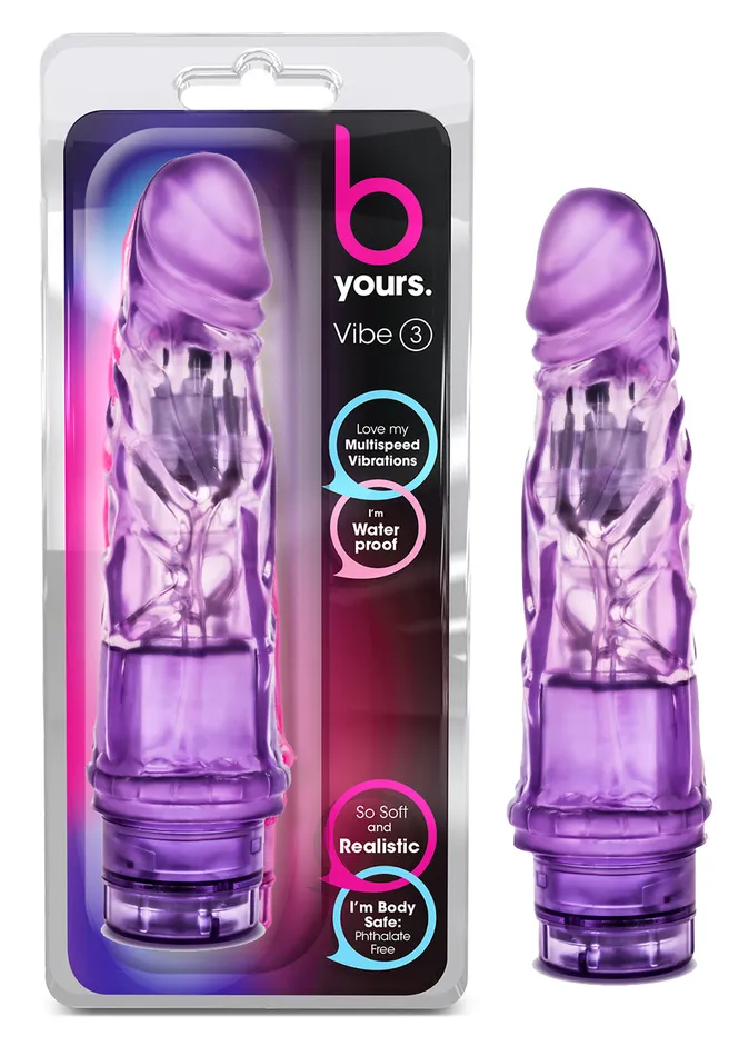 Vibrators Cock Vibe 3 Purple Blush Novelties