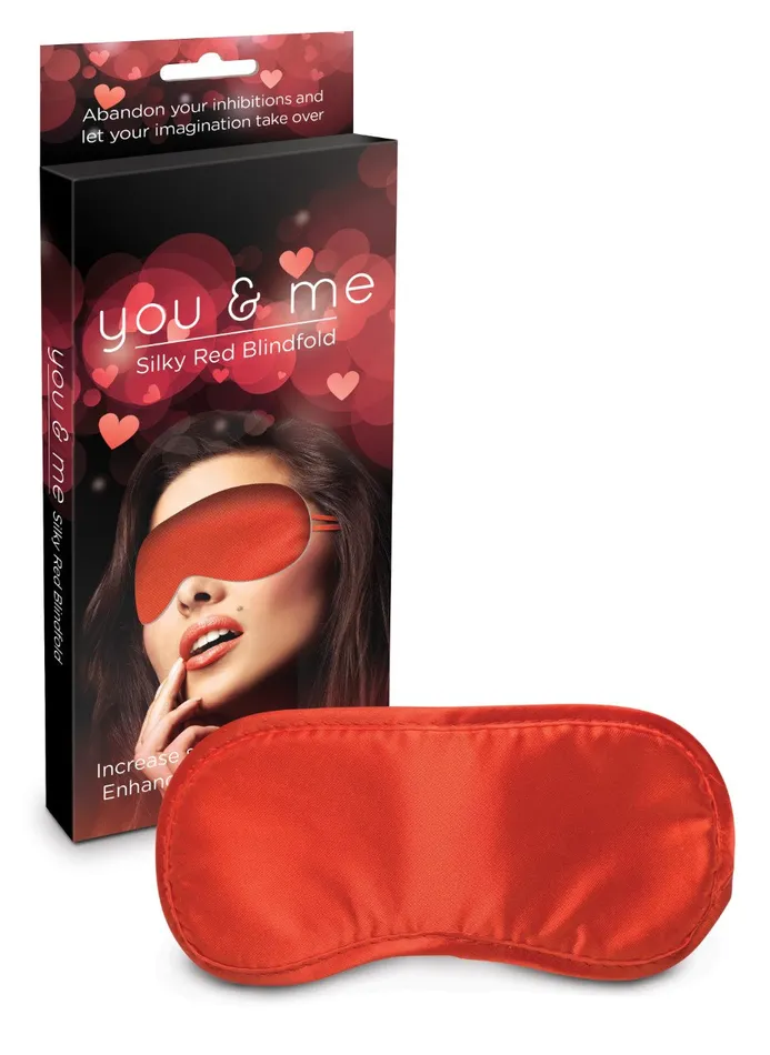 Vibrators Creative Conceptions You amp Me Silky Red Blindfold
