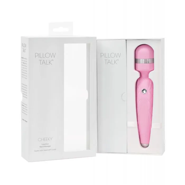 Vibrators Pillow Talk Pillow Talk Cheeky Wand Vibrator Sex Toy Pink