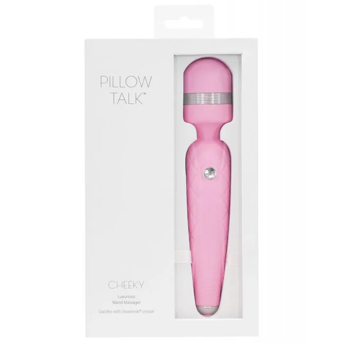 Vibrators Pillow Talk Pillow Talk Cheeky Wand Vibrator Sex Toy Pink