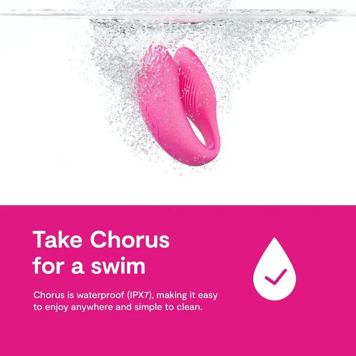 Vibrators WeVibe WeVibe Chorus Couples Vibrator Cosmic Pink