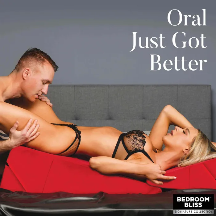 XR Bedroom Bliss Anal Love Cushion Set Foam Wedge Pillow Set Red XR Bedroom Bliss Anal Love Cushion Set Foam Wedge Pillow Set Red
