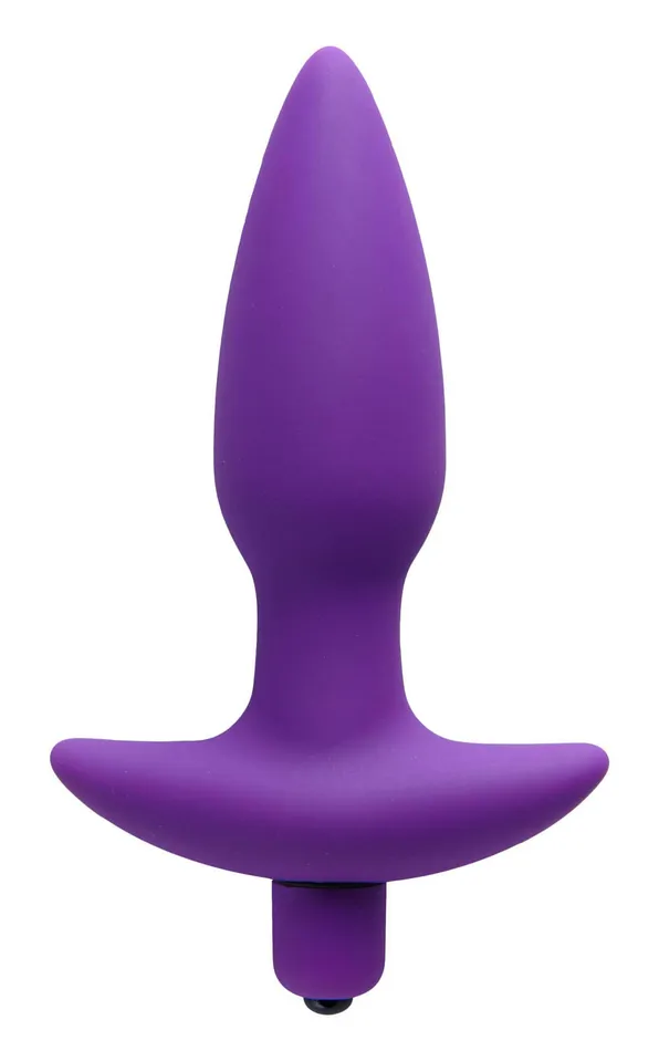 XR Brands Male Sex Toys Aria Vibrating Silicone Anal Plug Medium