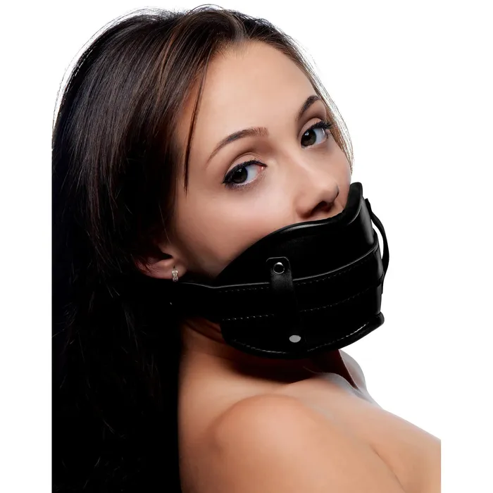 XR Brands Male Sex Toys Cock Head Silicone Mouth Gag