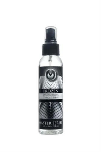 XR Brands Master Series Male Sex Toys Frozen Deep Throat Desensitizing Spray 4 Oz