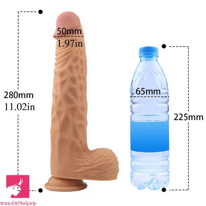 1102in Large Realistic Silicone Soft Suction Cup Women Lifelike Dildo Weadultshop Dildos