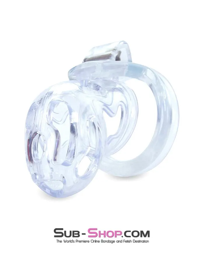 1571AR Hard Up Clear High Security Cock Cage Chastity Device Aria Male Sex Toys 1571AR Hard Up Clear High Security Cock Cage Chastity Device Aria Male Sex Toys