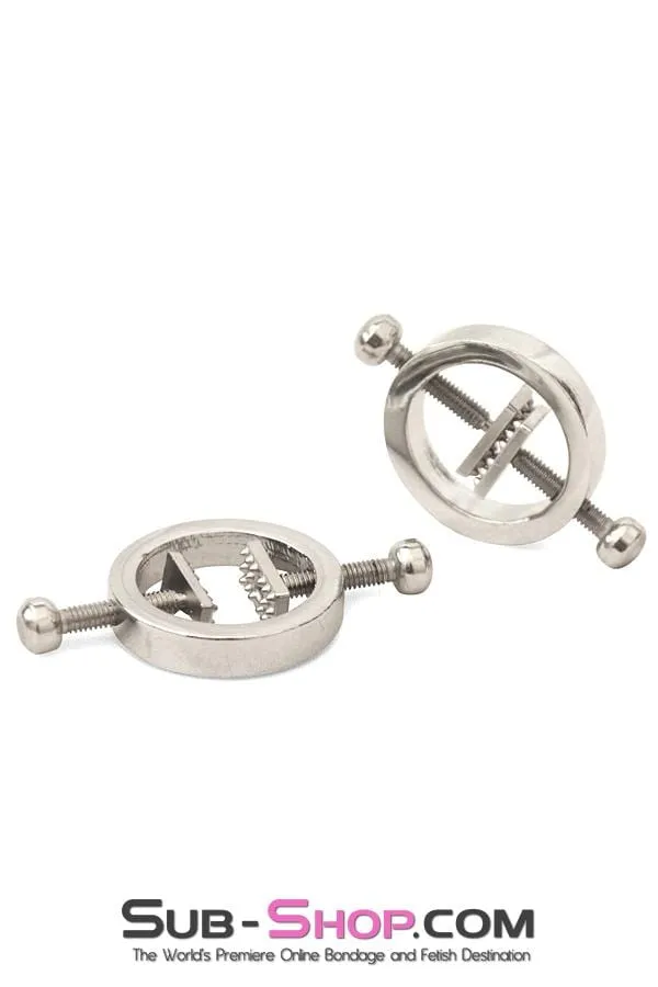 2410M Spiked ORing Nipple Clamp Jewelry MEGA Deal Moonwell Couples