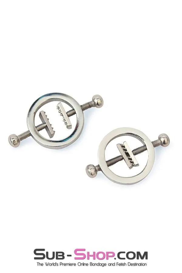 2410M Spiked ORing Nipple Clamp Jewelry MEGA Deal Moonwell Couples