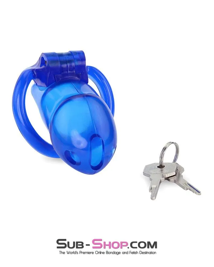 3510AESIS Blue Blazes Chastity Sissy Cocktease High Security Locking Cock Cage Sensation Device Ali Express Male Sex Toys