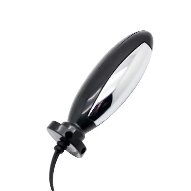 8914AX ElectroSex Pleasure Probe Plug with Hand Massager Ali Express Male Sex Toys