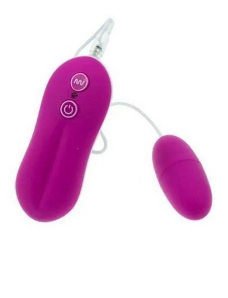 9341M 10 Function Soft Touch Purple Vibrating Egg LAST CHANCE Final Closeout Moonwell Vibrators