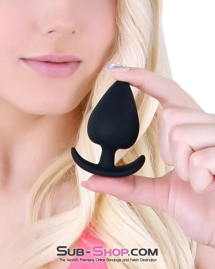 Anal 9828E Medium Black Silicone Anal Sex Trainer Plug LAST CHANCE Final Closeout Eiffel Anal 9828E Medium Black Silicone Anal Sex Trainer Plug LAST CHANCE Final Closeout Eiffel