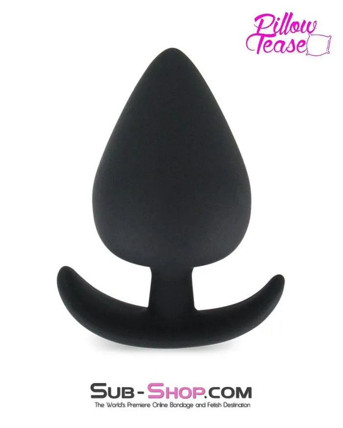 Anal 9828E Medium Black Silicone Anal Sex Trainer Plug LAST CHANCE Final Closeout Eiffel