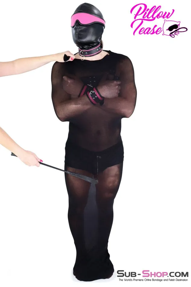Anal Idea 1490DLSIS Sissy Bondage Black Sheer Encasement Silk Stocking Full Body Sack Anal Idea 1490DLSIS Sissy Bondage Black Sheer Encasement Silk Stocking Full Body Sack