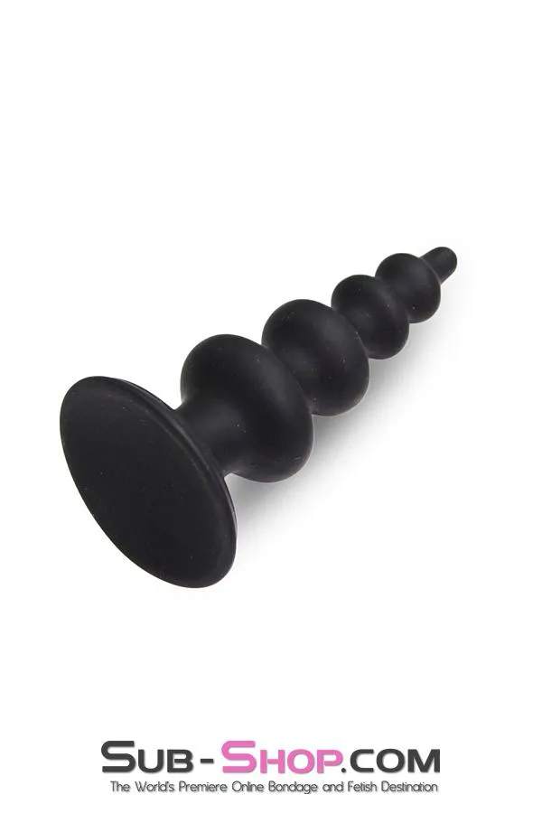 Anal Moonwell 0203M Super Ripple Suction Cup Base Butt Plug LAST CHANCE Final Closeout