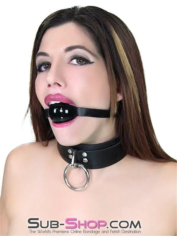Autumn Restraints 0192A Locking Leather Bondage Collar