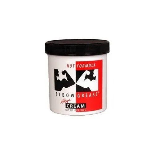 B Cummings Vibrators Elbow Grease Hot Cream 15 Oz