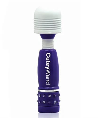 Blush Novelties Mini Magic Wand 4Inch Vibrating Cutey for Big Fun Anal