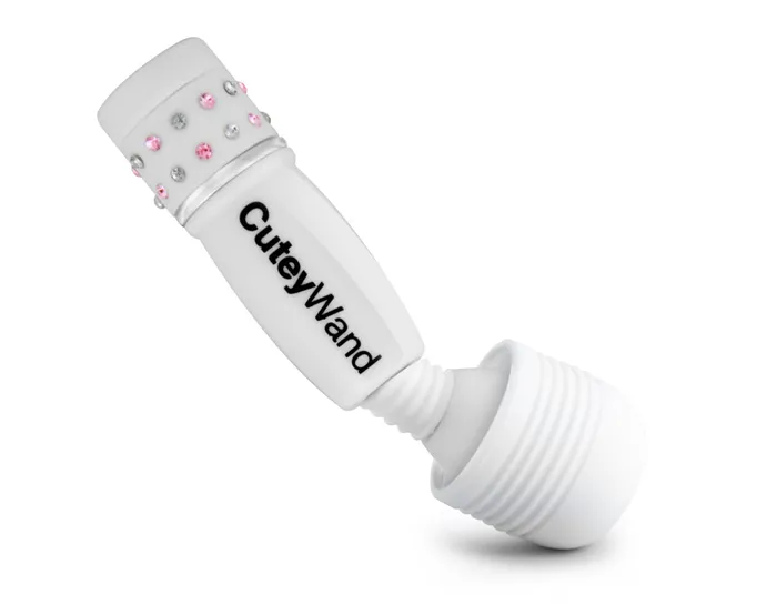 Blush Novelties Mini Magic Wand 4Inch Vibrating Cutey for Big Fun Anal