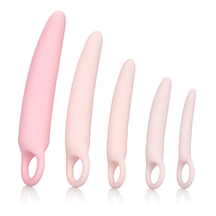 Calexotics Couples Dreamy 5Piece Silicone Dilator Kit for Comfort and Confidence