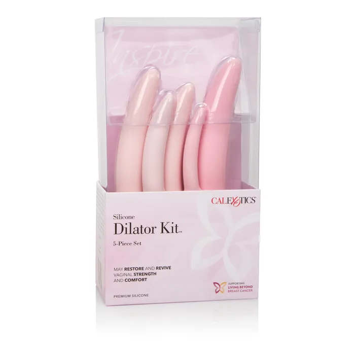 Calexotics Couples Dreamy 5Piece Silicone Dilator Kit for Comfort and Confidence