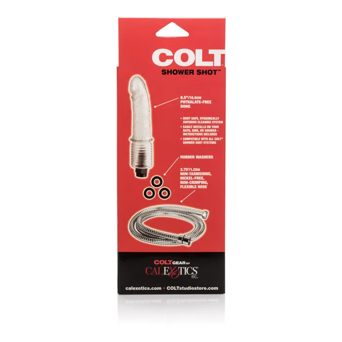 Calexotics Dildos Colt Shower Shot JellySoft Water Dong for Splashy Shower Fun