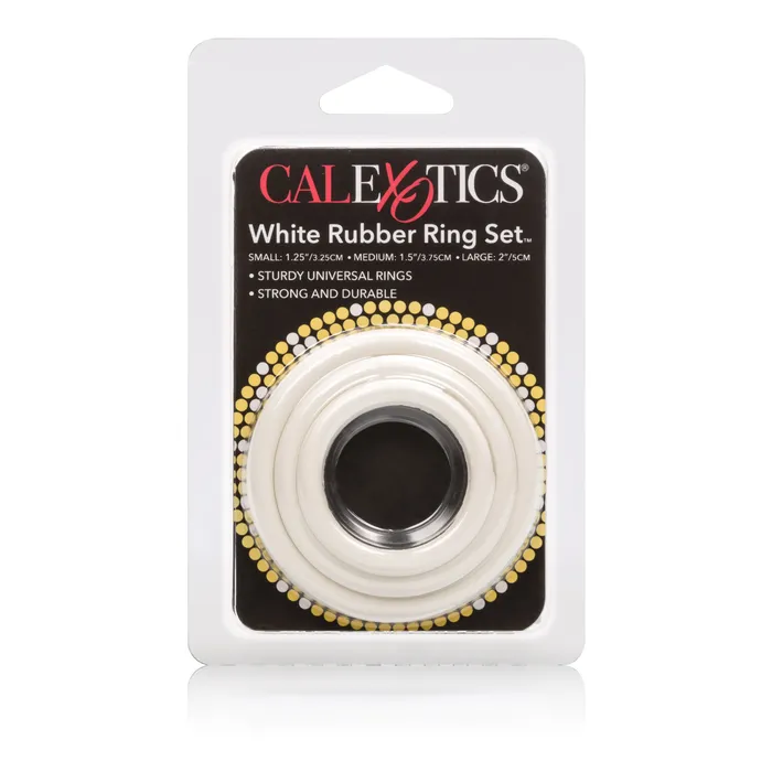 Calexotics Dildos Fun and Stretchy Rubber Rings for Playful Couples