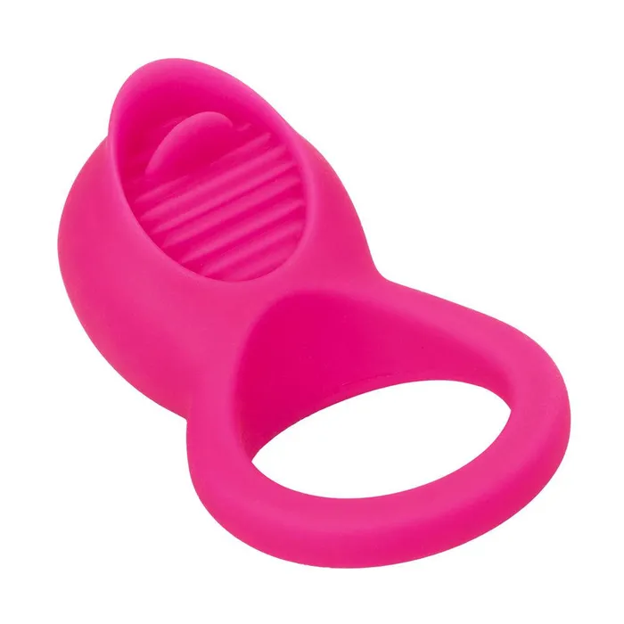 CalExotics Female Sex Toys Silicone Rechargeable Teasing Tongue Enhancer