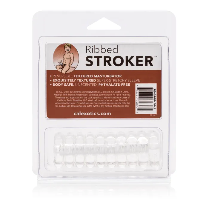 Calexotics Soft Stretchy Reversible Stroker Your Hug of Happiness Male Sex Toys