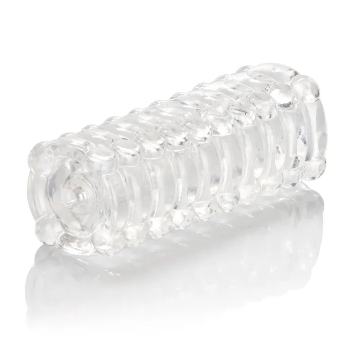 Calexotics Soft Stretchy Reversible Stroker Your Hug of Happiness Male Sex Toys