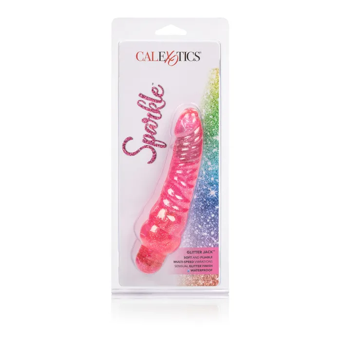 Calexotics Vibrators Sparkle Glitter Vibrator Soft Shiny and Fun Vibe for Happy Playtime Calexotics Vibrators Sparkle Glitter Vibrator Soft Shiny and Fun Vibe for Happy Playtime