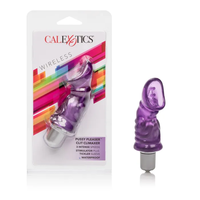 Clit Tickler with Suction Cup and Wireless Stimulator Calexotics Female Sex Toys Clit Tickler with Suction Cup and Wireless Stimulator Calexotics Female Sex Toys