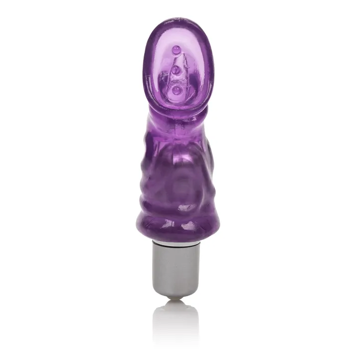 Clit Tickler with Suction Cup and Wireless Stimulator Calexotics Female Sex Toys
