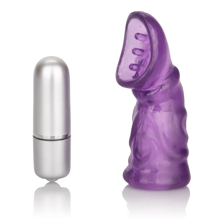 Clit Tickler with Suction Cup and Wireless Stimulator Calexotics Female Sex Toys
