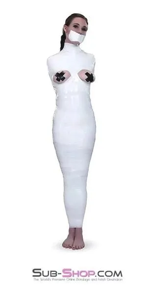 Couples Autumn 5740A 1000 ft Erotic Bondage Fantasy Wrap White