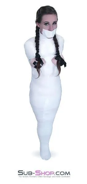 Couples Autumn 5740A 1000 ft Erotic Bondage Fantasy Wrap White