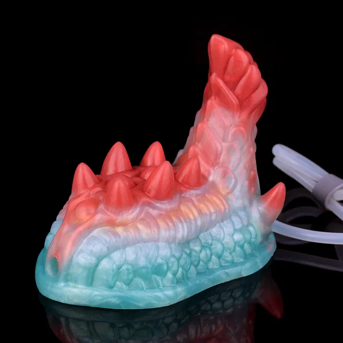  Couples Dragon Scale Dragon Thorn Vibrating Grinder Sex Toy
