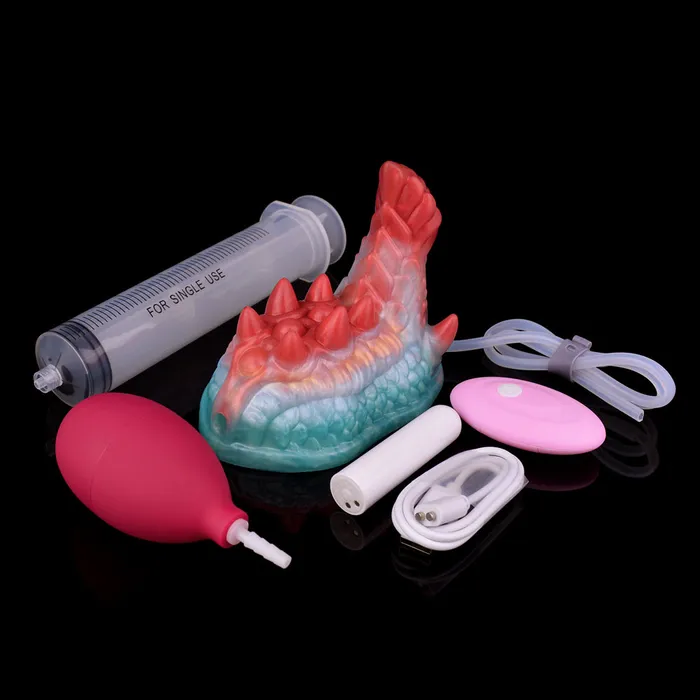  Couples Dragon Scale Dragon Thorn Vibrating Grinder Sex Toy
