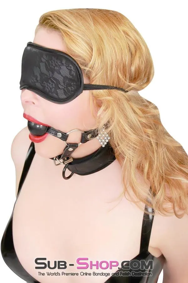 Couples Raysent 9922RS Beginners Black Ball Chin Strap Bondage Ball Gag