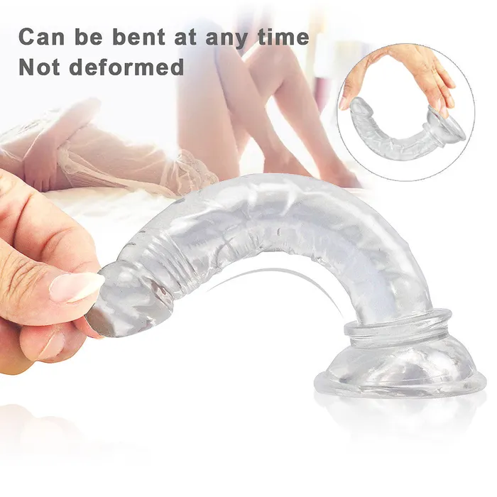 Dildos 6 Inch Jelly Dildo 