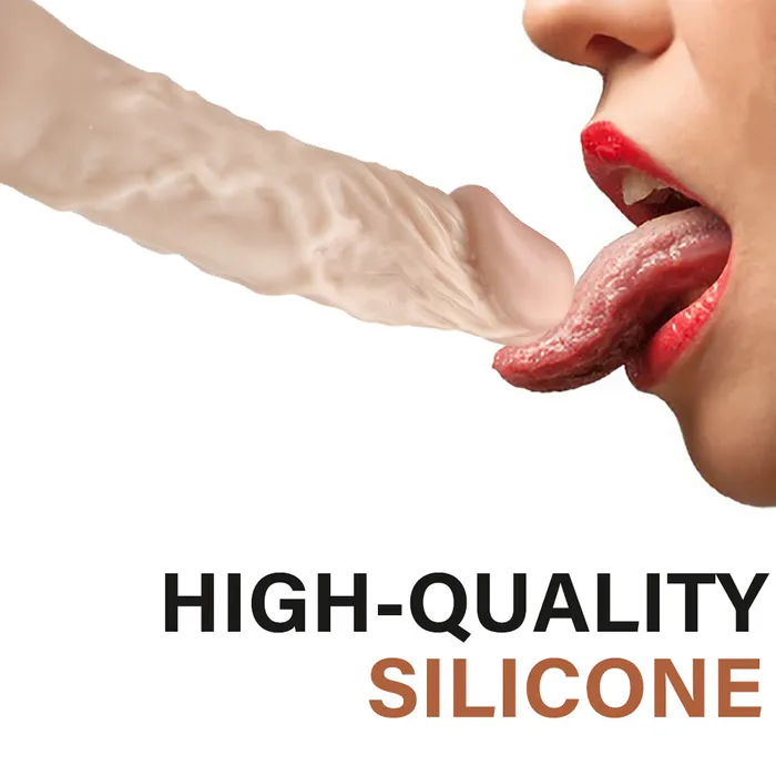Dildos 8 Inch super straight skin color dildo