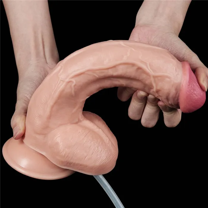 Dildos Big Shot Squirting Dildo 10inch Flesh 