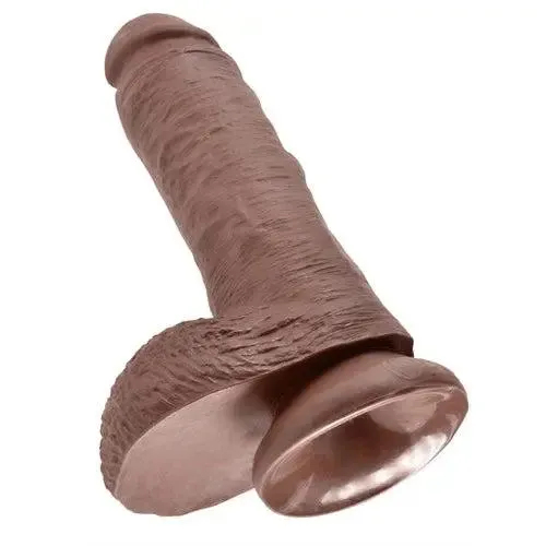 Dildos Pipedream King Cock 8Inch Cock With Balls Brown Dildos Pipedream King Cock 8Inch Cock With Balls Brown