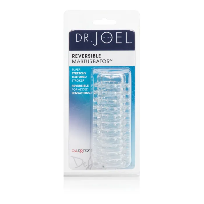 Dr Joel Kaplan Reversible Masturbator Clear Sale Male Sex Toys Dr Joel Kaplan Reversible Masturbator Clear Sale Male Sex Toys