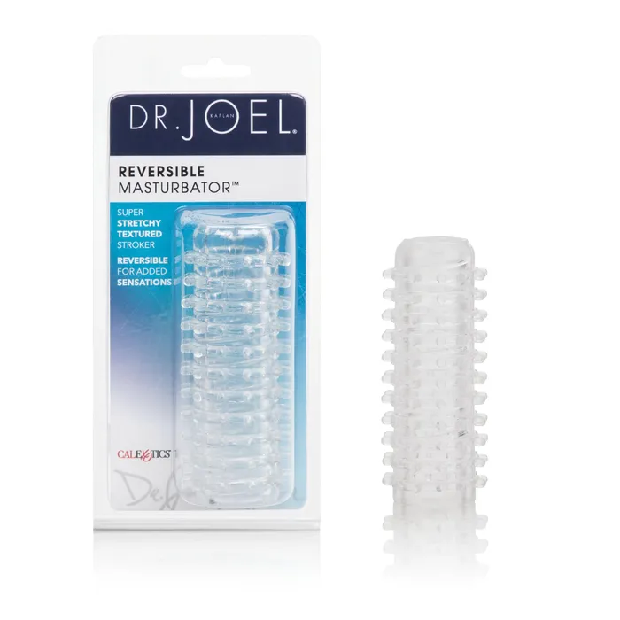 Dr Joel Kaplan Reversible Masturbator Clear Sale Male Sex Toys Dr Joel Kaplan Reversible Masturbator Clear Sale Male Sex Toys