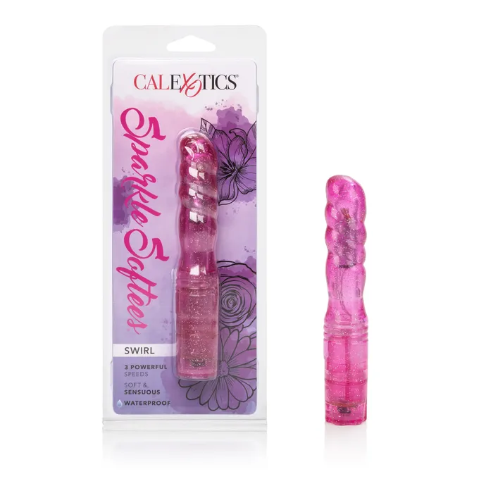 Female Sex Toys CalExotics Sparkle Softees Swirl