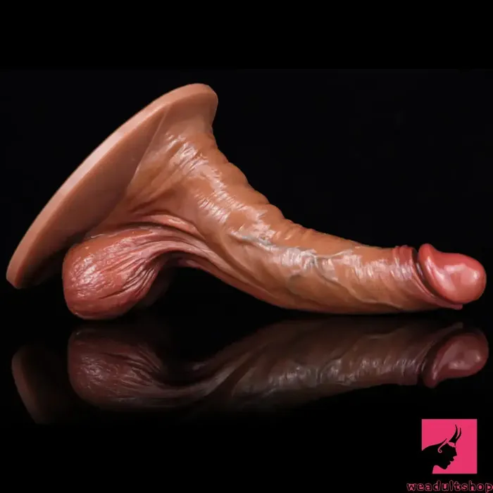 Female Sex Toys Weadultshop 807in 925in Soft Liquid Silicone Large Real Feeling Dildo With Big Sucker